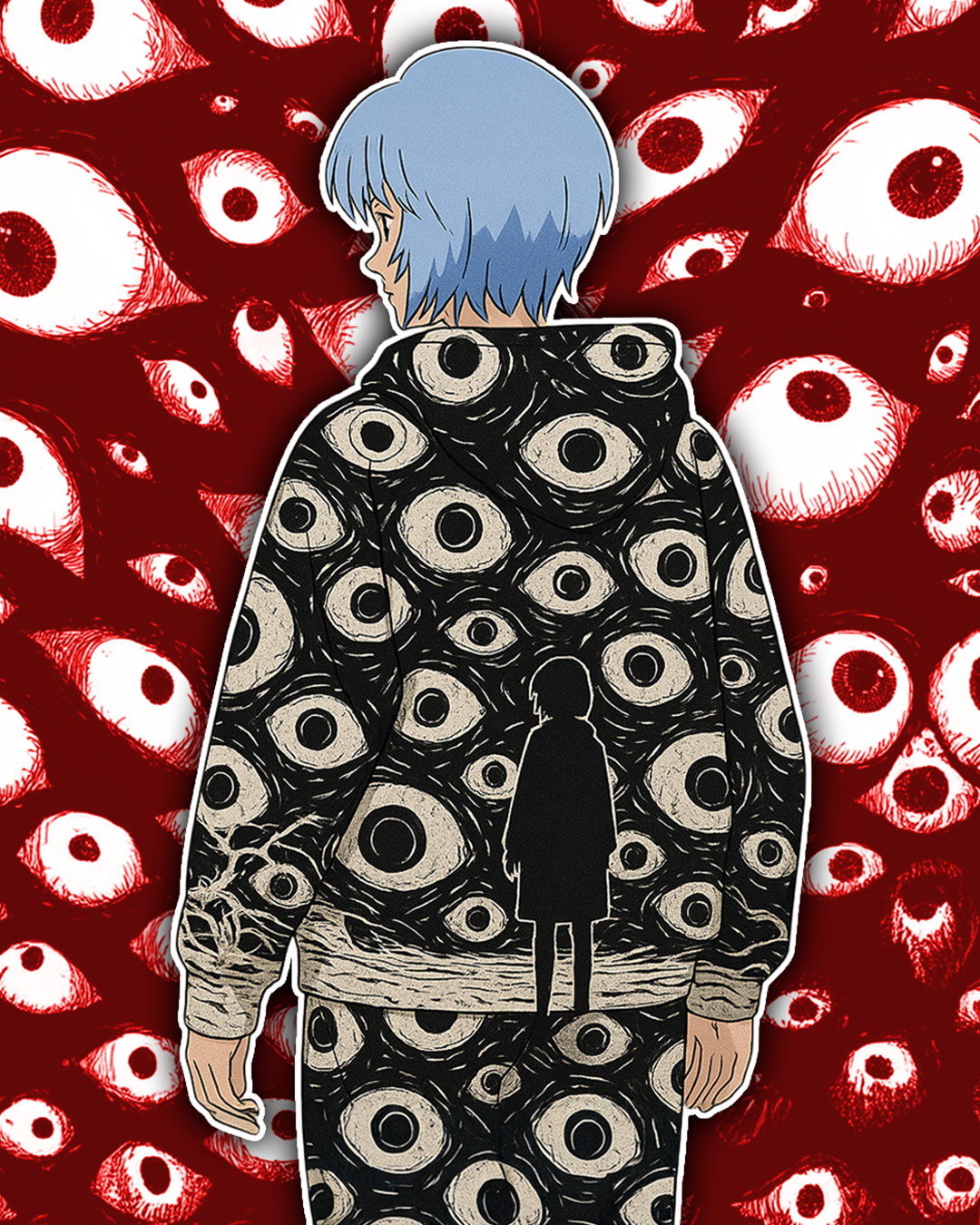 Eyes Void - All Over Print Tapestry Hoodie - Limited Edition