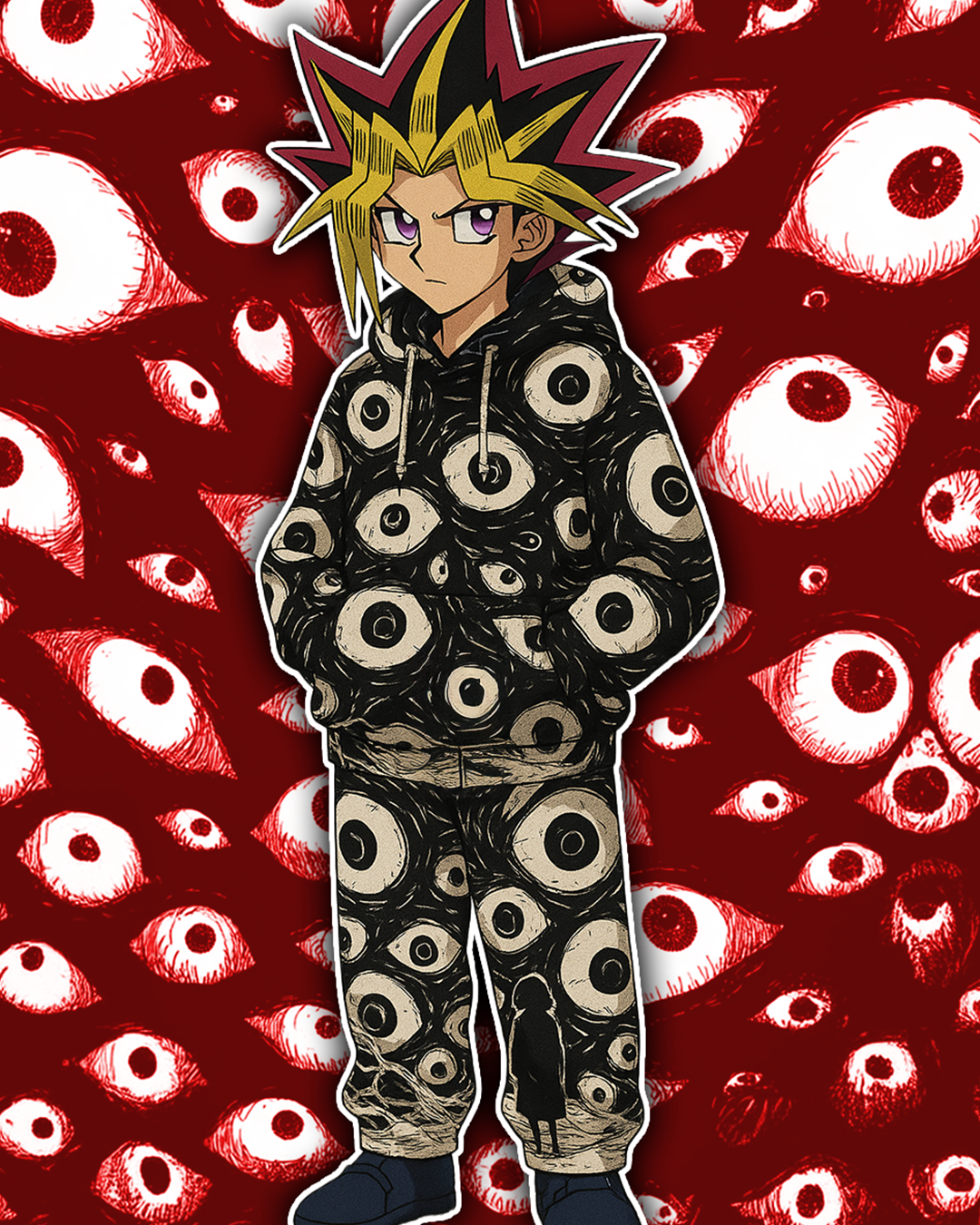 Eyes Void - All Over Print Tapestry Joggers - Limited Edition
