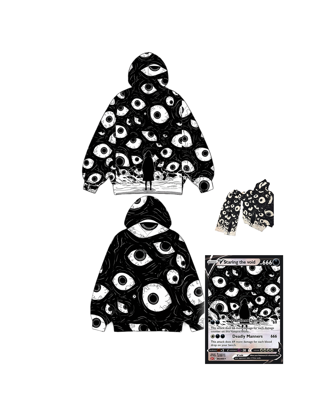 Eyes Void - All Over Print Tapestry Hoodie - Limited Edition