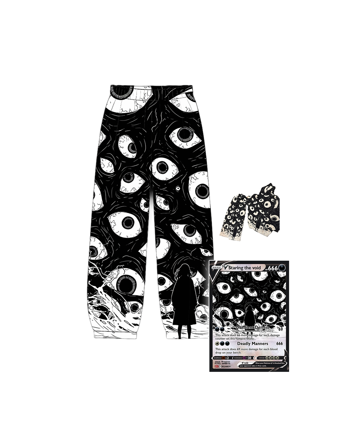 Eyes Void - All Over Print Tapestry Joggers - Limited Edition