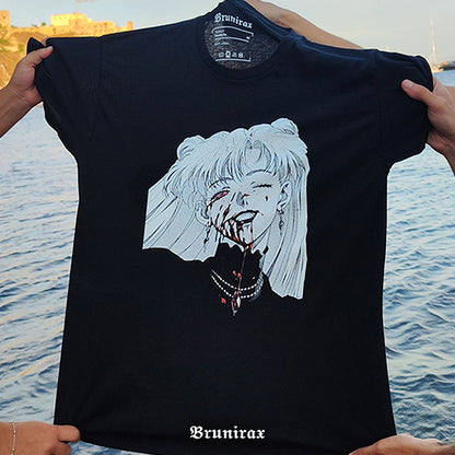 Nadia Vampire Lady - Premium Heavyweight 220g T-Shirt