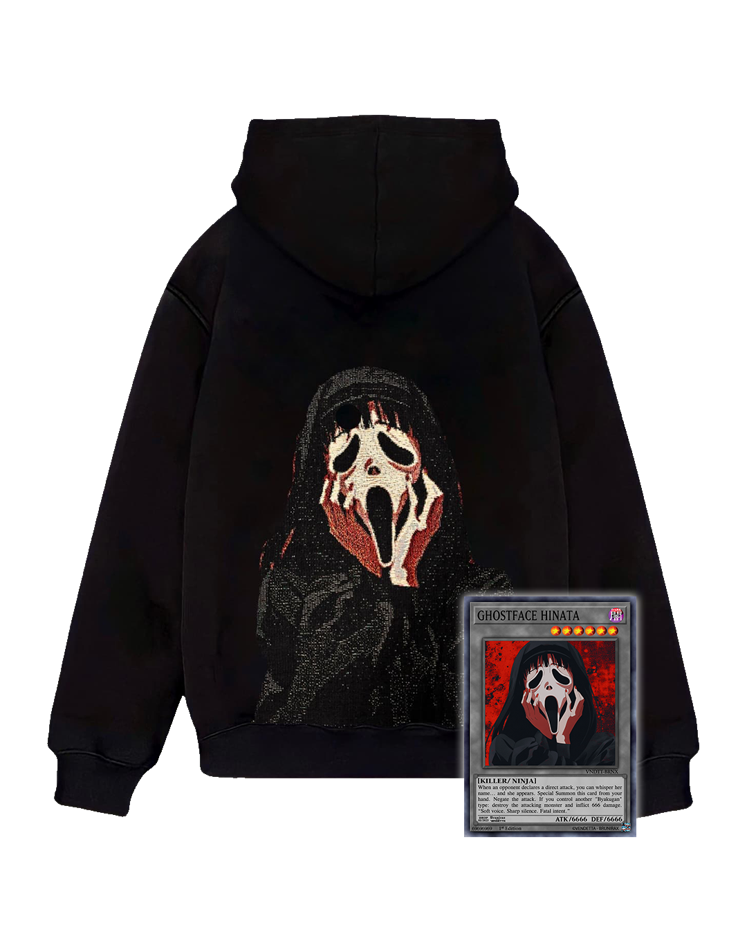 Killerface - Embroidered Tapestry Hoodie - Limited Edition