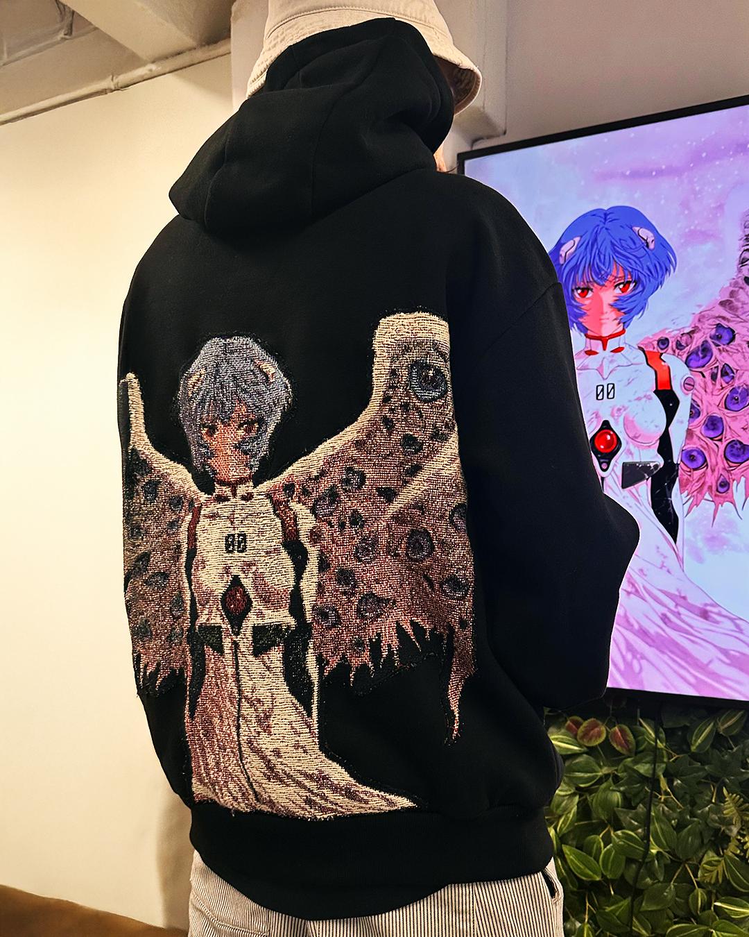 Angel - Embroidered Tapestry Hoodie - Limited Edition