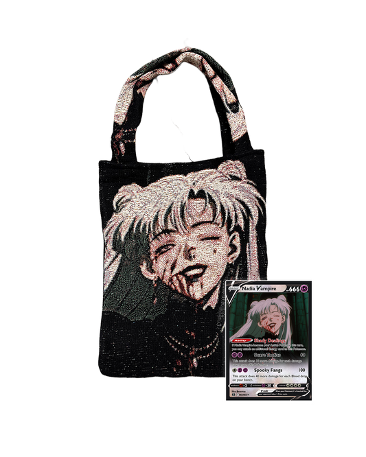 Nadia Vampire - All Over Print Tapestry Tote Bag - Limited Edition