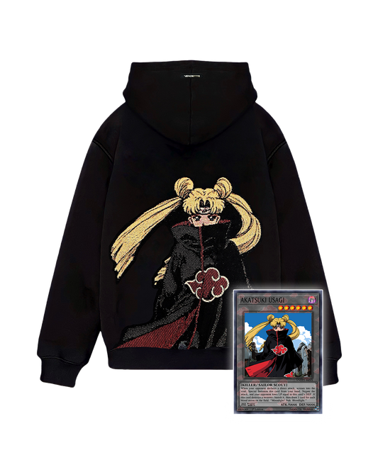 Dawn Waifu - Embroidered Tapestry Hoodie - Limited Edition