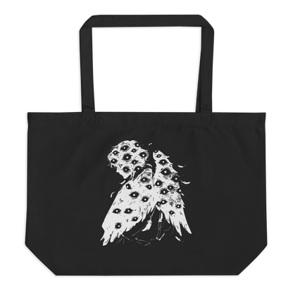 Biblical Angel 2 - Large Organic Tote Bag - Brunirax Shoptote bag