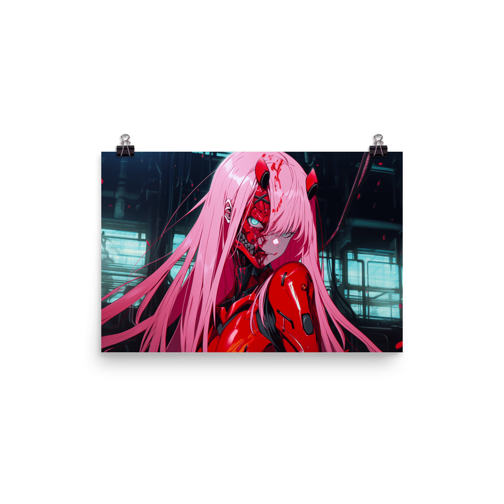 Cyber Demon Lady - Poster - Brunirax Shop