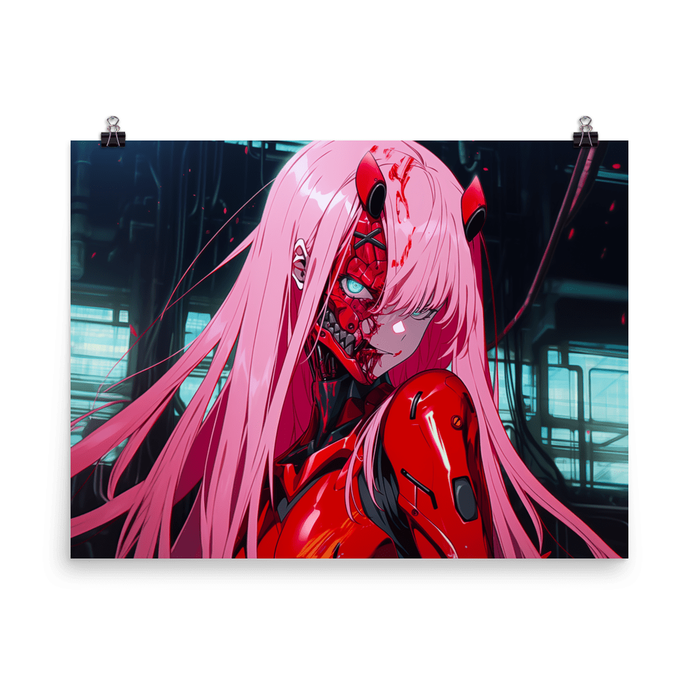 Cyber Demon Lady - Poster - Brunirax Shop