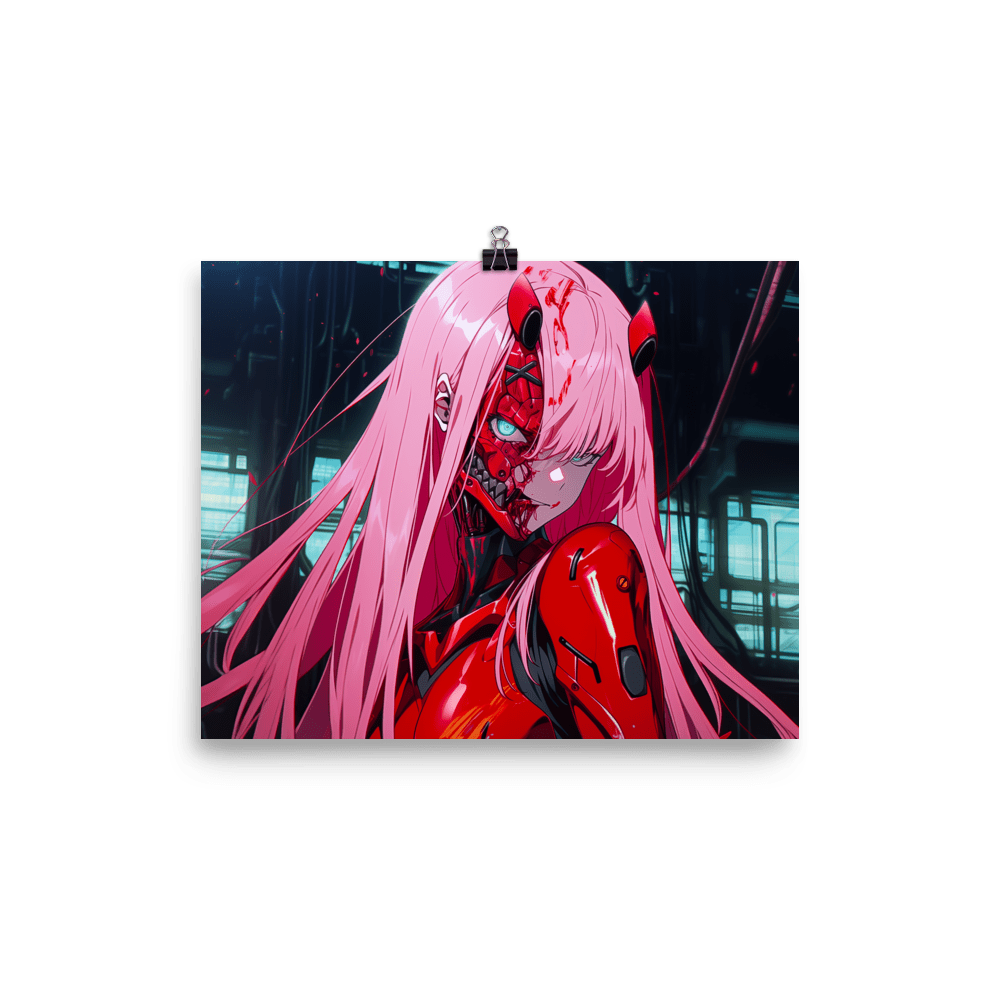 Cyber Demon Lady - Poster - Brunirax Shop