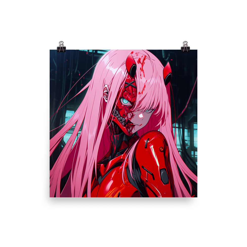 Cyber Demon Lady - Poster - Brunirax Shop