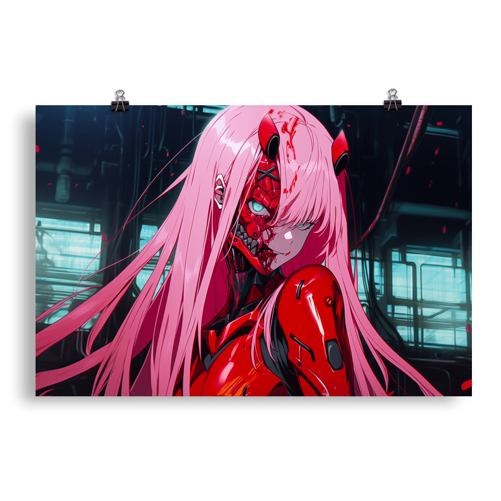 Cyber Demon Lady - Poster - Brunirax Shop