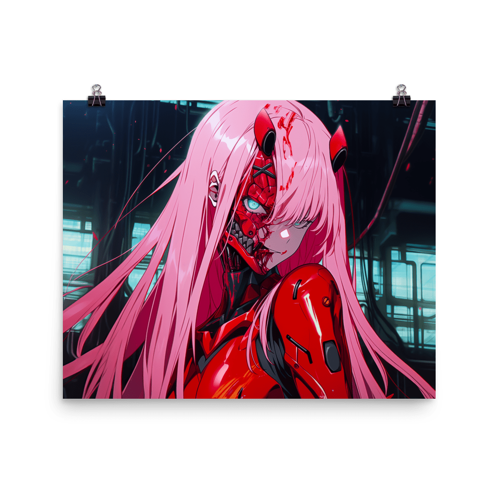 Cyber Demon Lady - Poster - Brunirax Shop