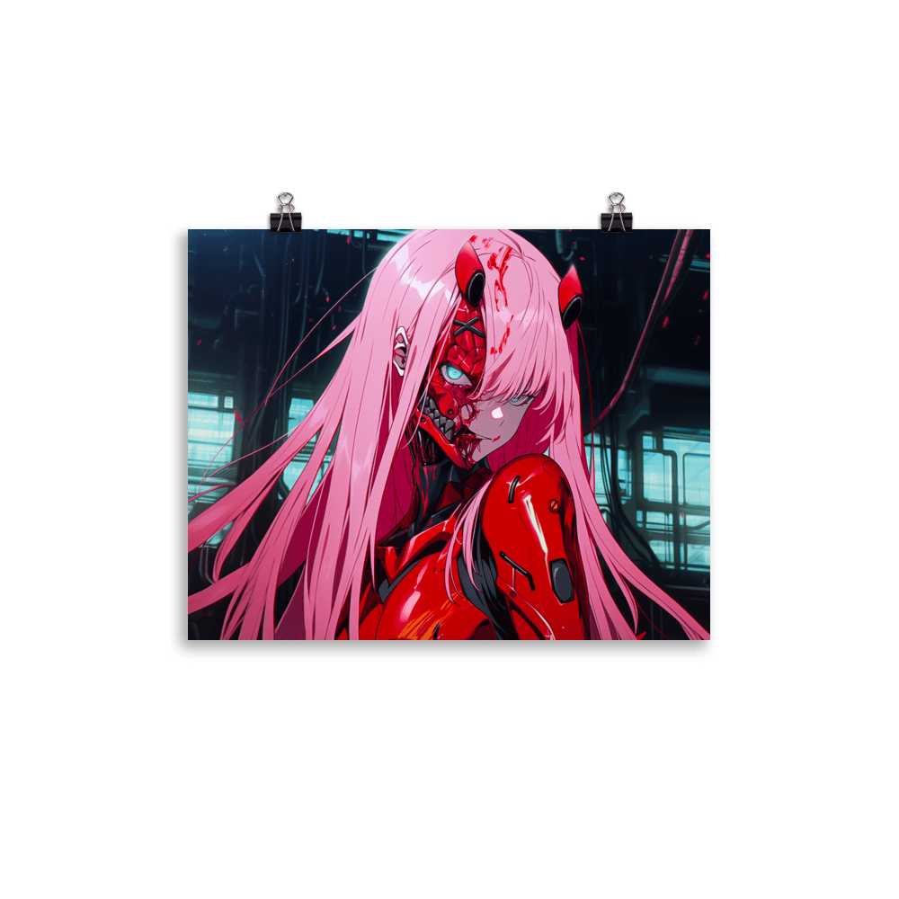 Cyber Demon Lady - Poster - Brunirax Shop