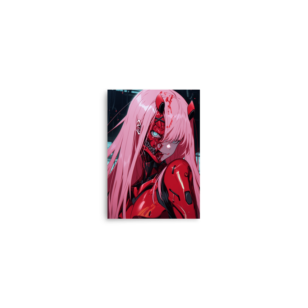 Cyber Demon Lady Vertical - Poster - Brunirax Shop