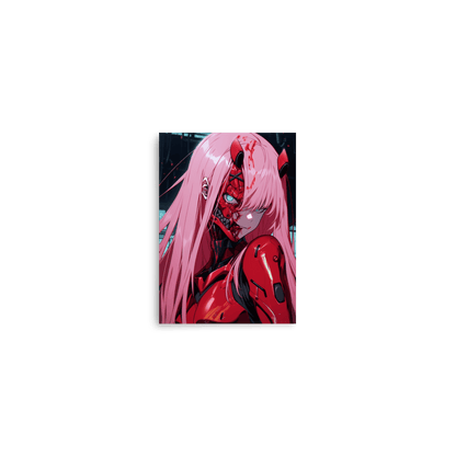 Cyber Demon Lady Vertical - Poster - Brunirax Shop