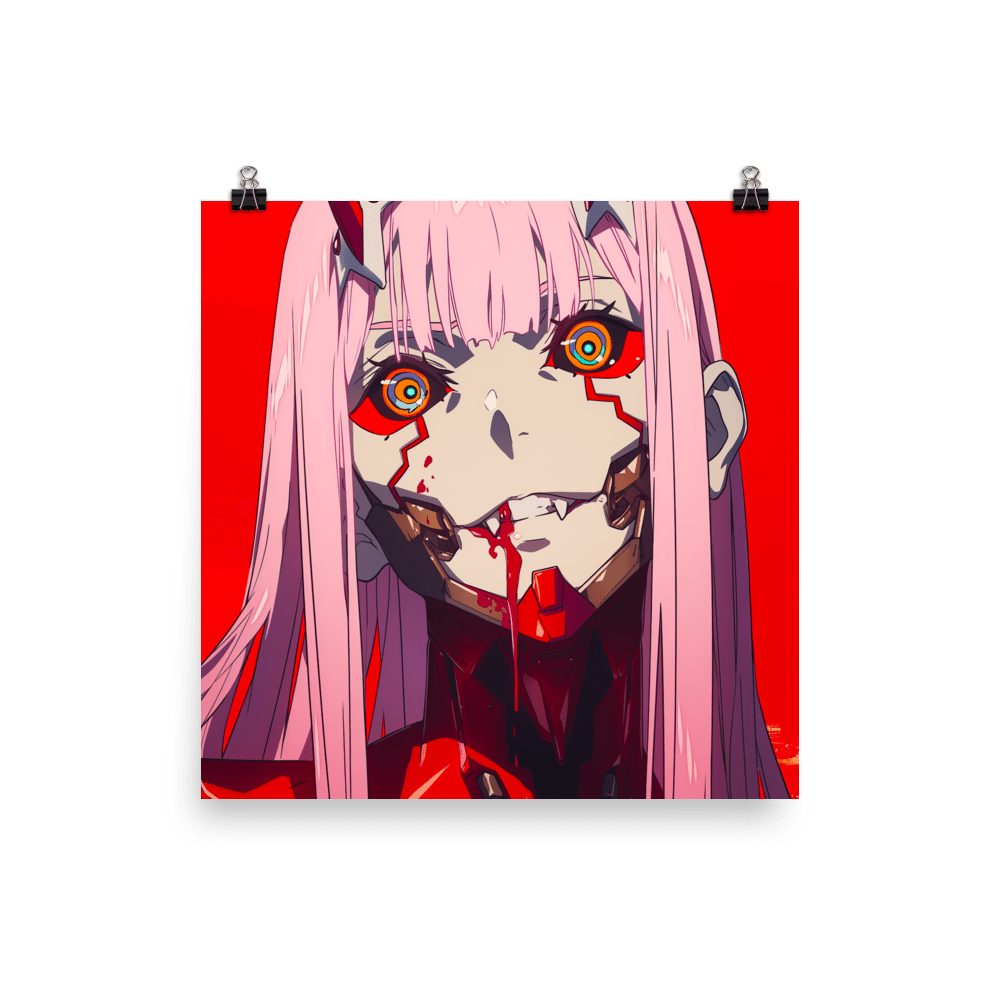 Cyber Vampire Lady - Poster - Brunirax Shop