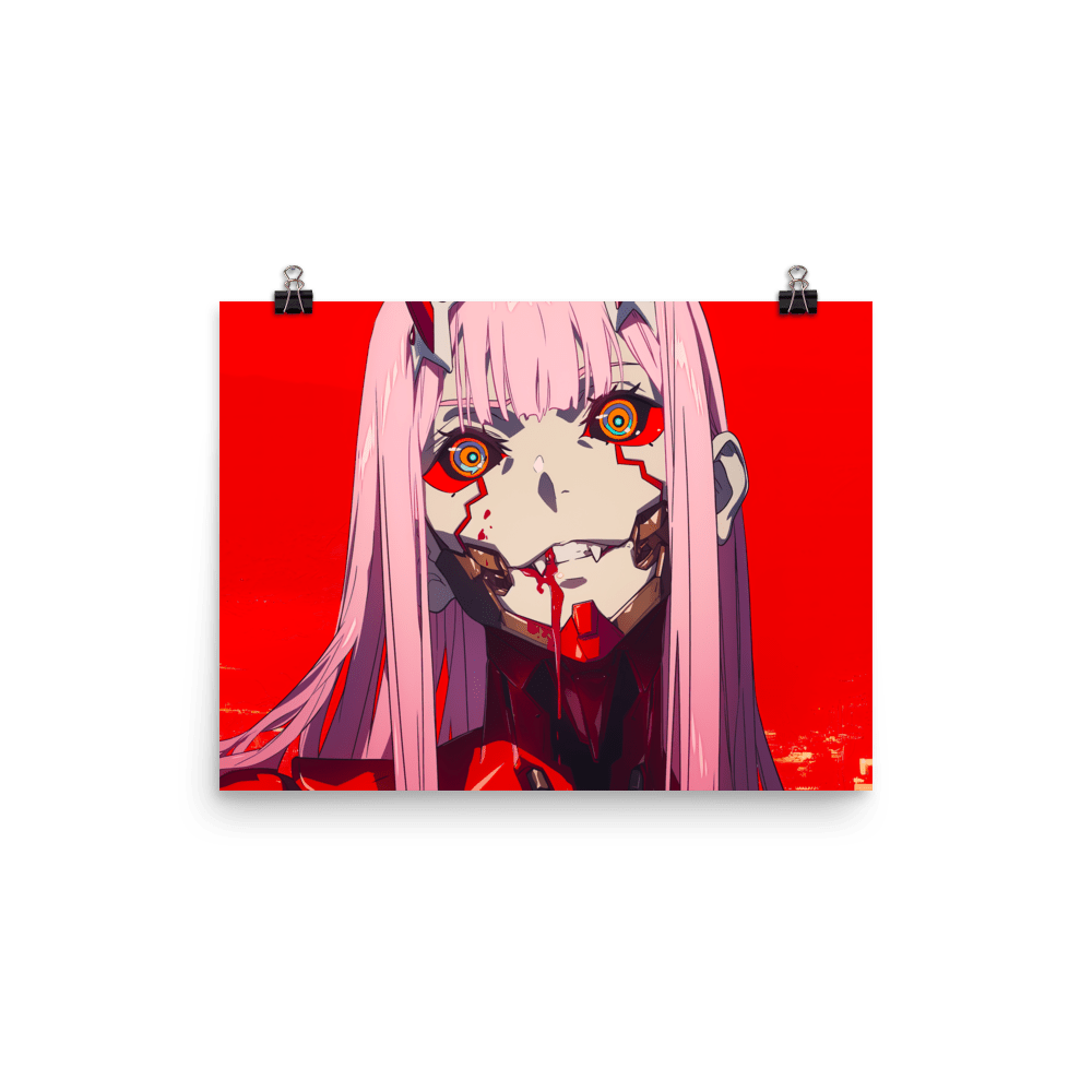 Cyber Vampire Lady - Poster - Brunirax Shop