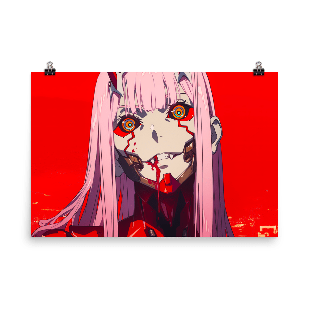 Cyber Vampire Lady - Poster - Brunirax Shop