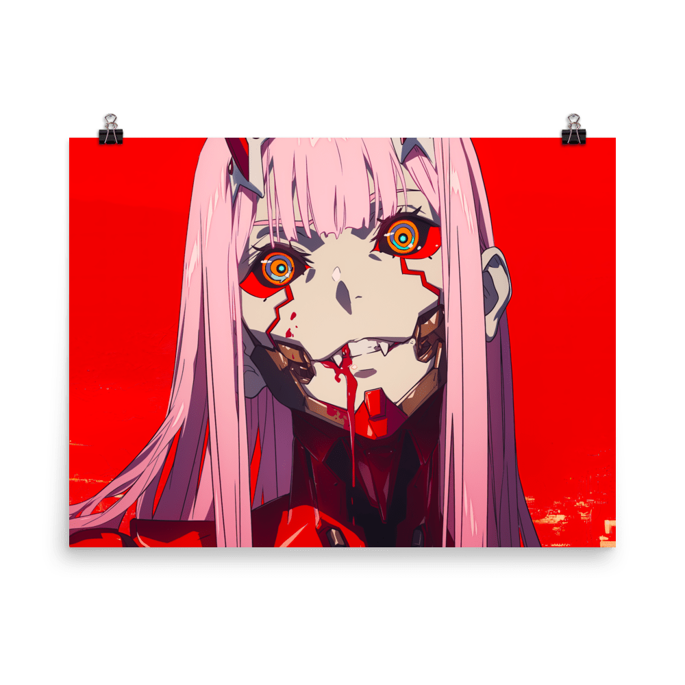 Cyber Vampire Lady - Poster - Brunirax Shop