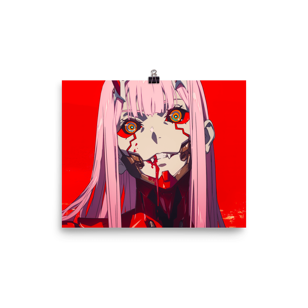 Cyber Vampire Lady - Poster - Brunirax Shop