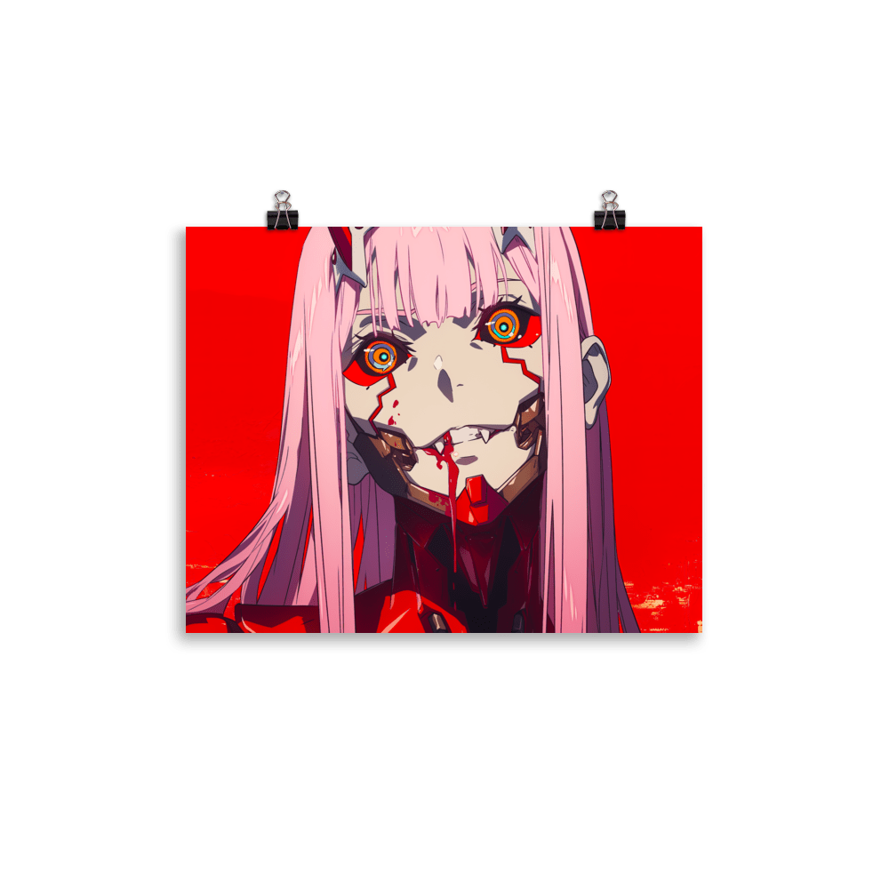 Cyber Vampire Lady - Poster - Brunirax Shop