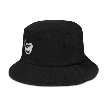 Denim Bucket Hat - Vampire Fangs - Brunirax Shop