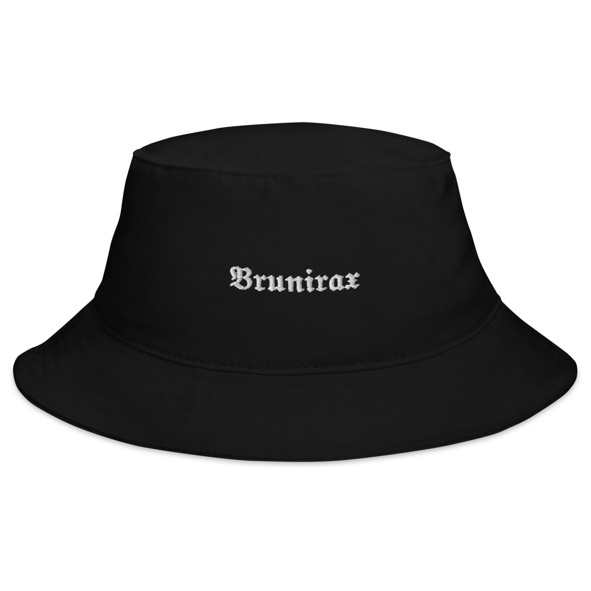 Embroidered Bucket Hat - Brunirax Smaller Logo - Brunirax Shop