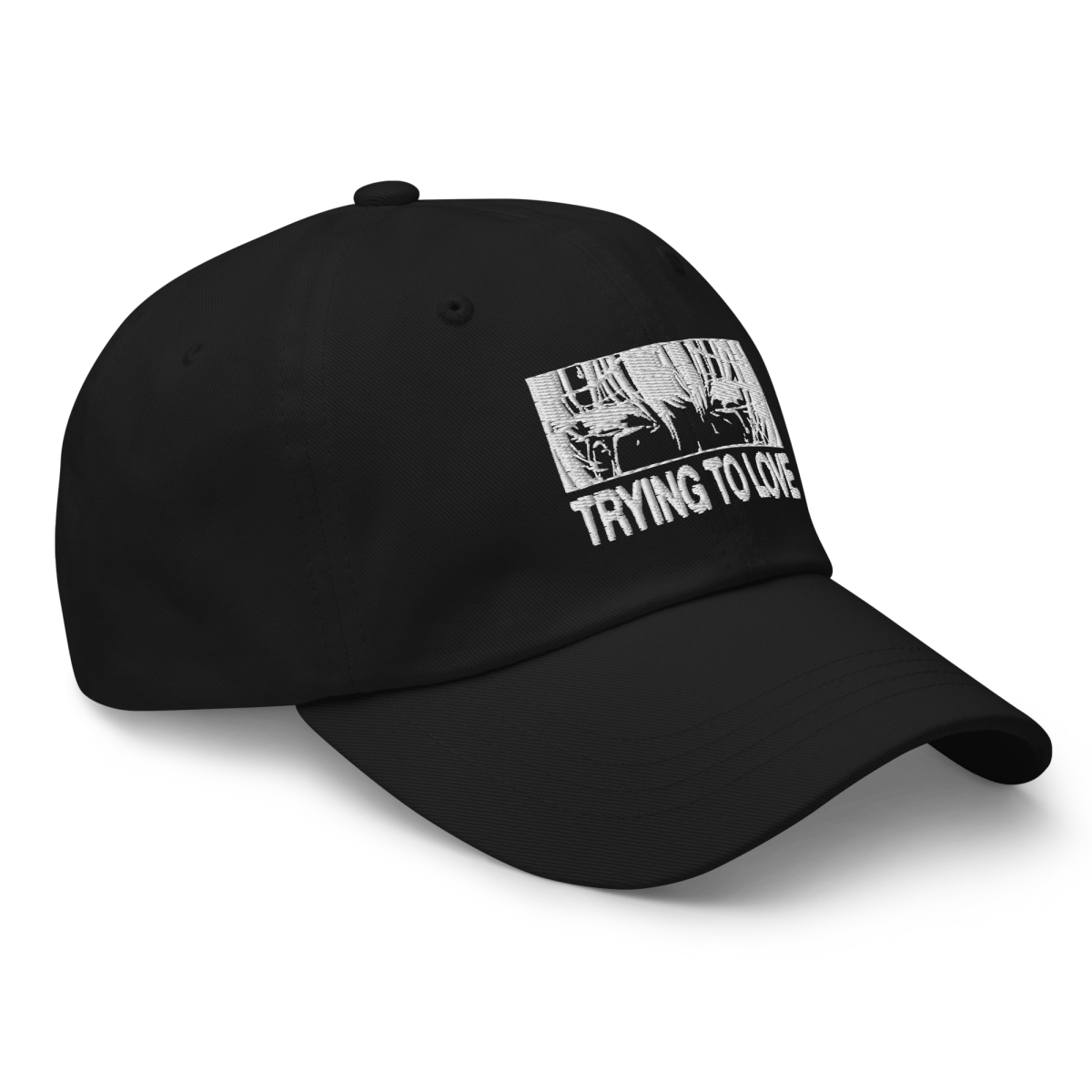 Embroidered Dad Hat - Trying To Love - Brunirax Shop