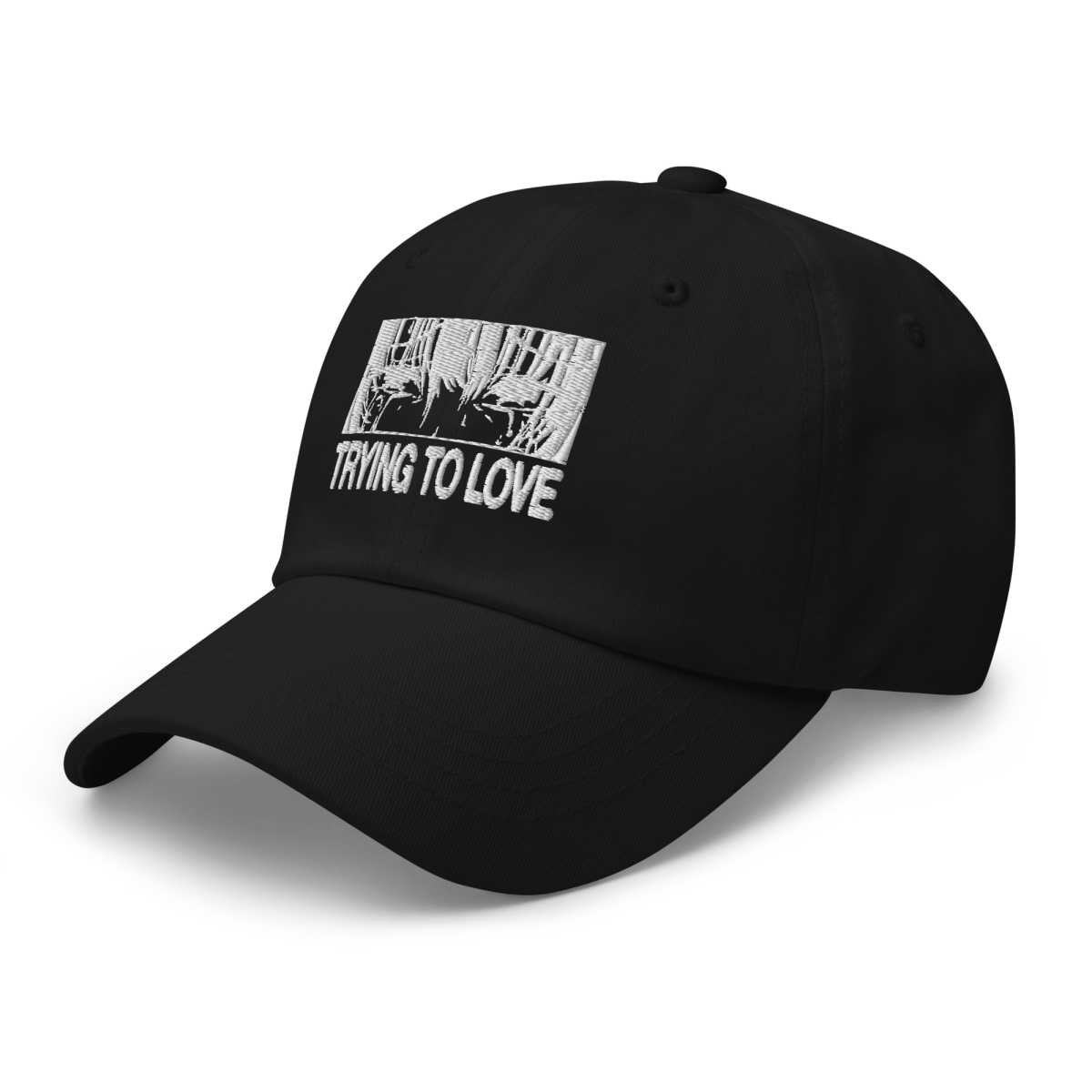 Embroidered Dad Hat - Trying To Love - Brunirax Shop