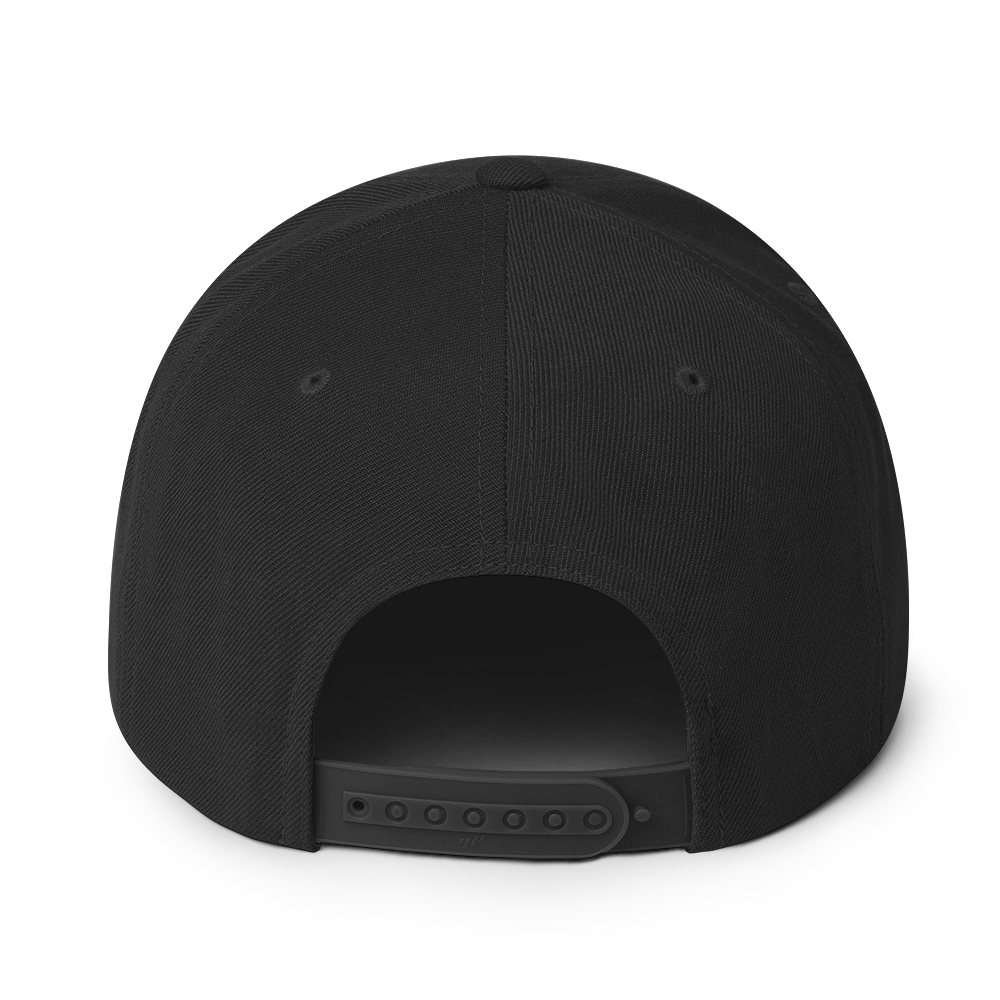 Embroidered Snapback Hat - B - Brunirax Shop