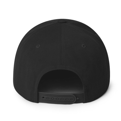 Embroidered Snapback Hat - B - Brunirax Shop