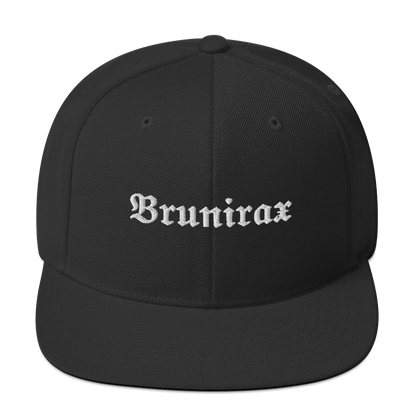 Embroidered Snapback Hat - Brunirax - Brunirax Shop