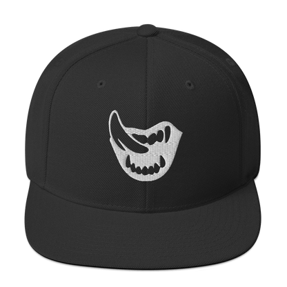 Embroidered Snapback Hat - Vampire Fangs - Brunirax Shop