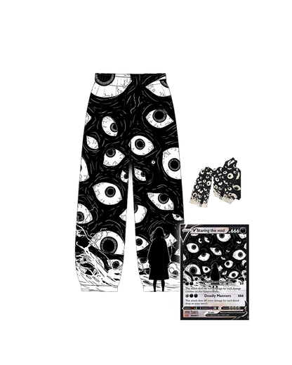 Eyes Void - All Over Print Tapestry Joggers - Limited Edition