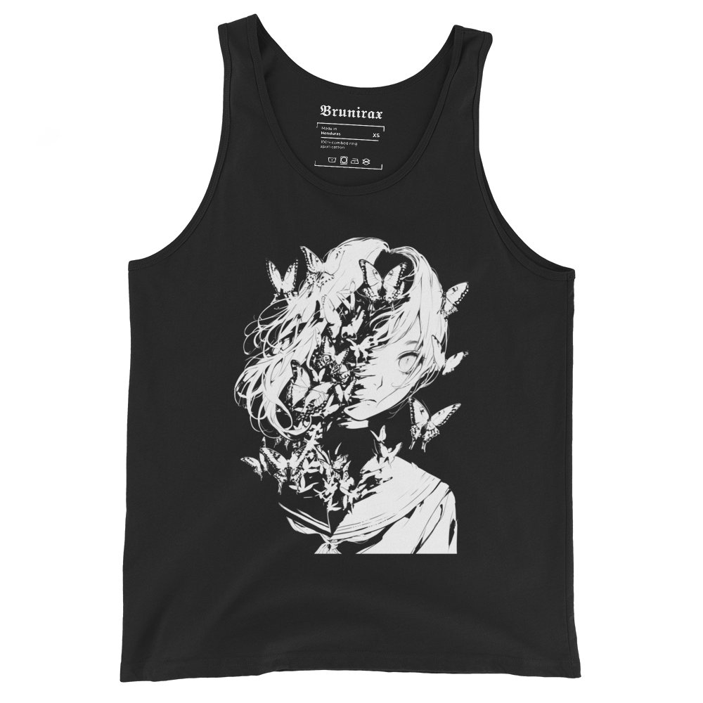 Horror Butterflies Girl 2 - Tank Top - Brunirax Shop