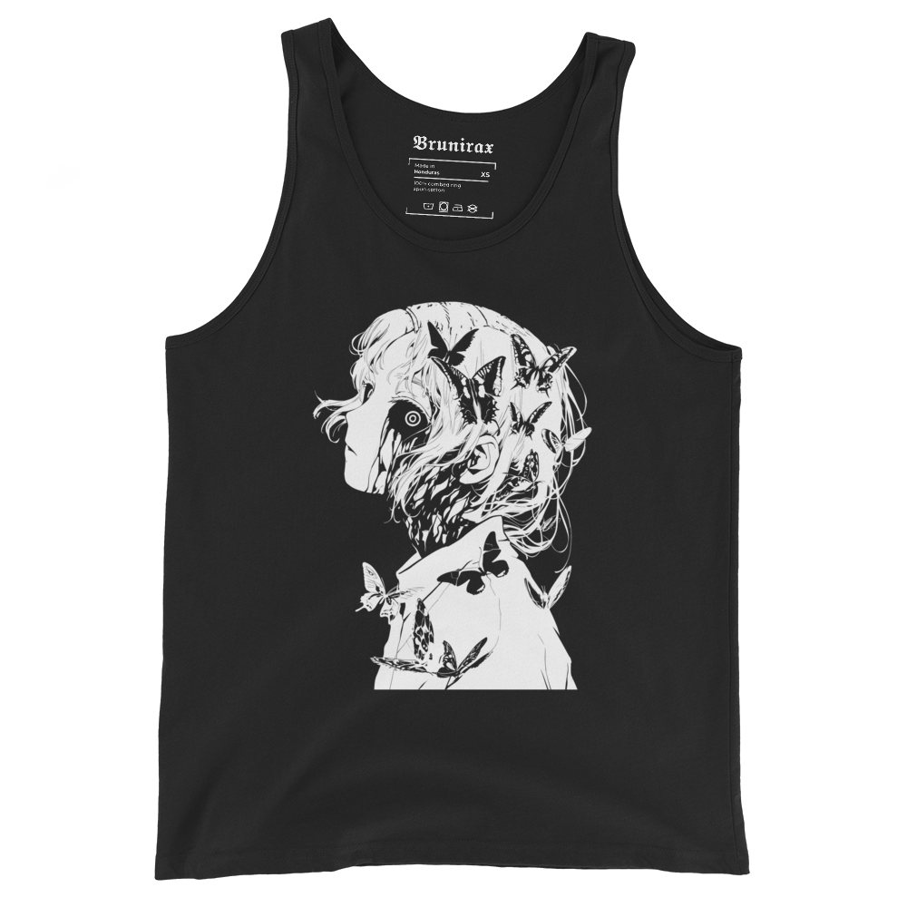 Horror Butterflies Girl - Tank Top - Brunirax Shop