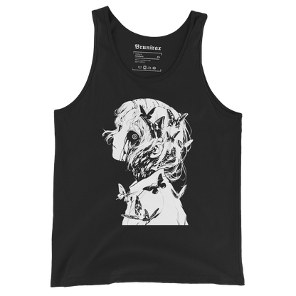 Horror Butterflies Girl - Tank Top - Brunirax Shop