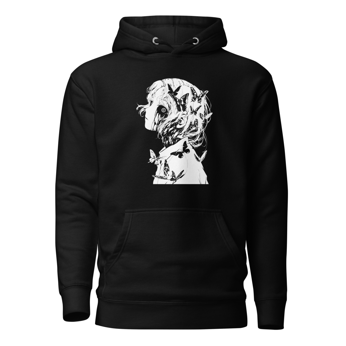 Horror Butterflies Girl - Unisex Hoodie - Brunirax Shop