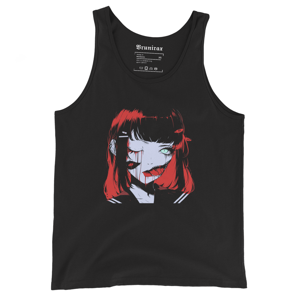 J - Horror Girl 1 - Tank Top - Brunirax Shop