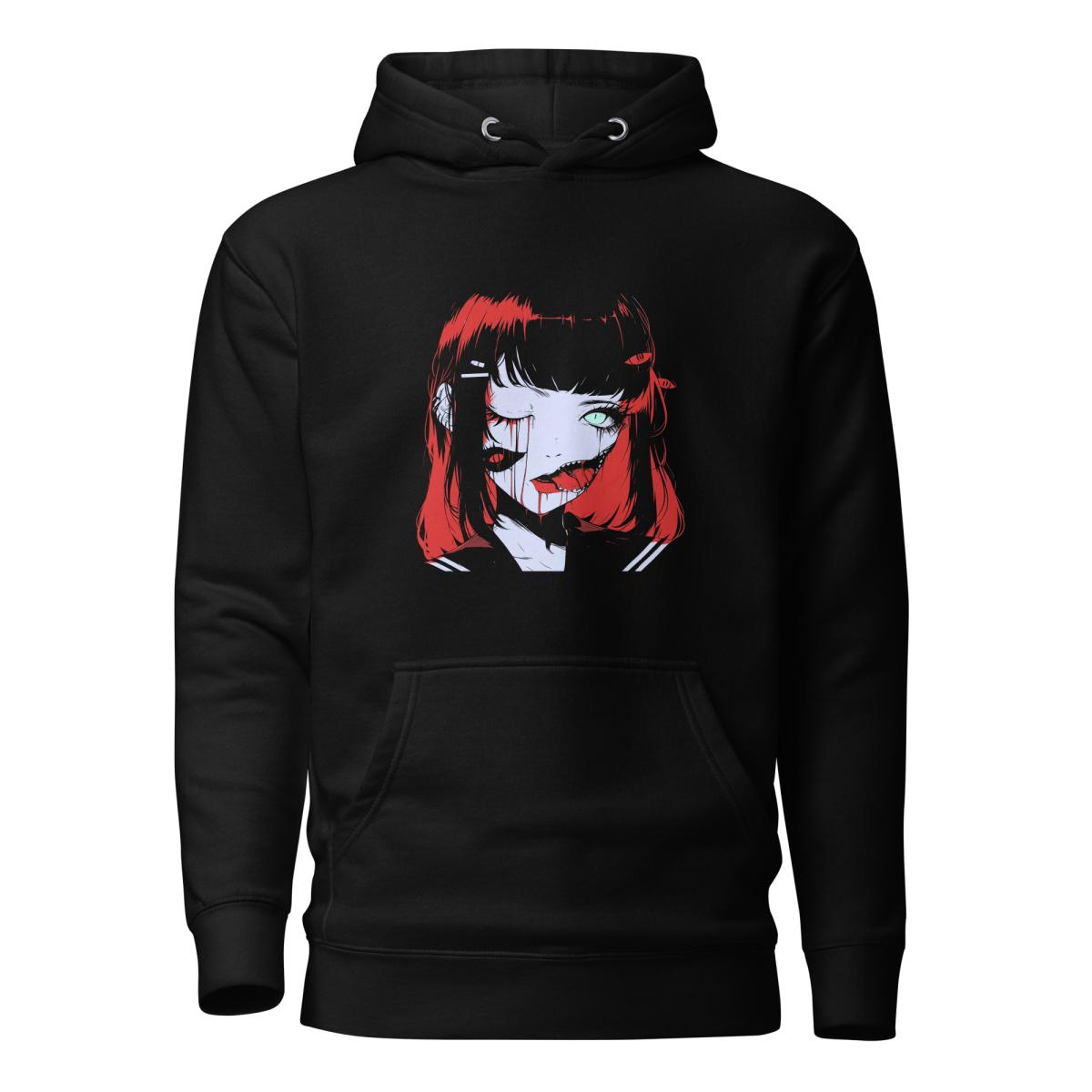 J - Horror Girl 1 - Unisex Hoodie - Brunirax Shop