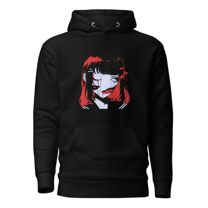 J - Horror Girl 1 - Unisex Hoodie - Brunirax Shop