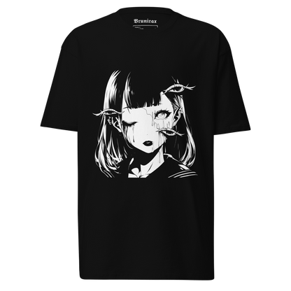 J - Horror Girl 2 - Premium Heavyweight 220g T-Shirt - Brunirax Shop