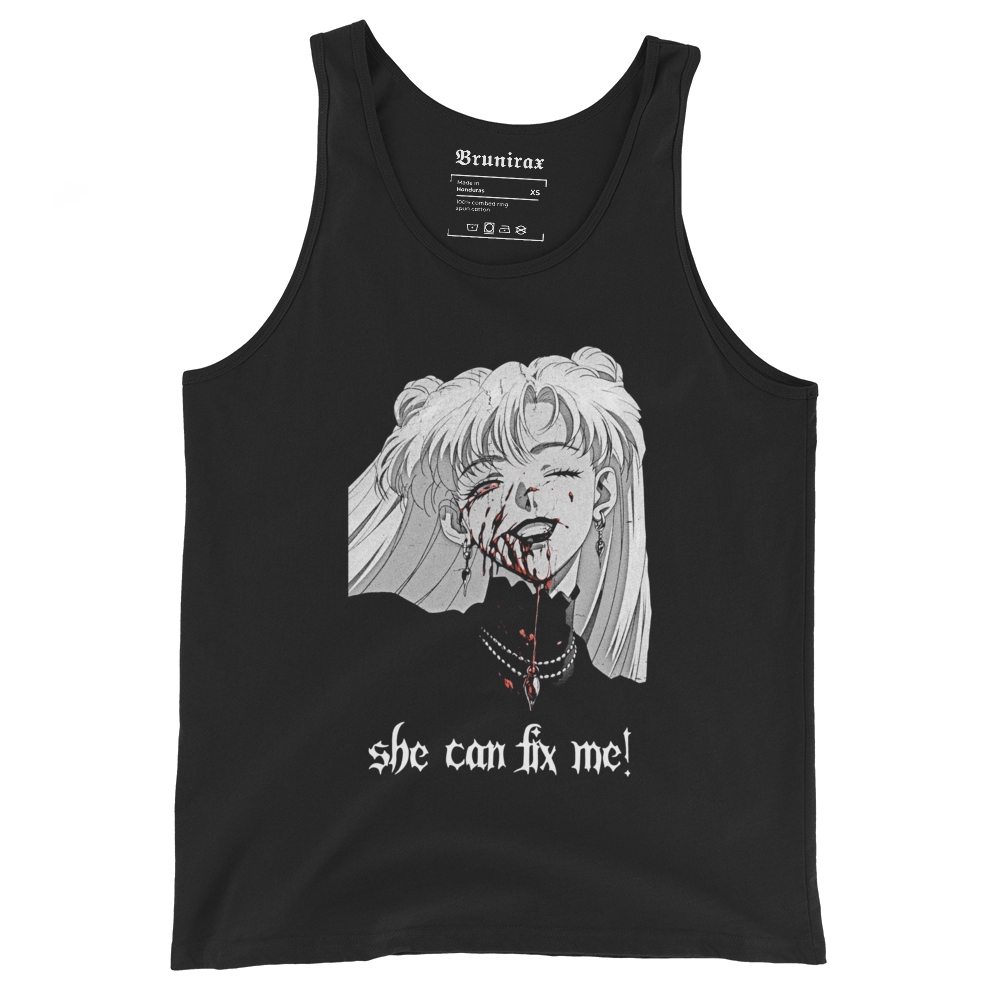 Nadia Vampire Lady "Fix Me" 2 - Tank Top - Brunirax Shop