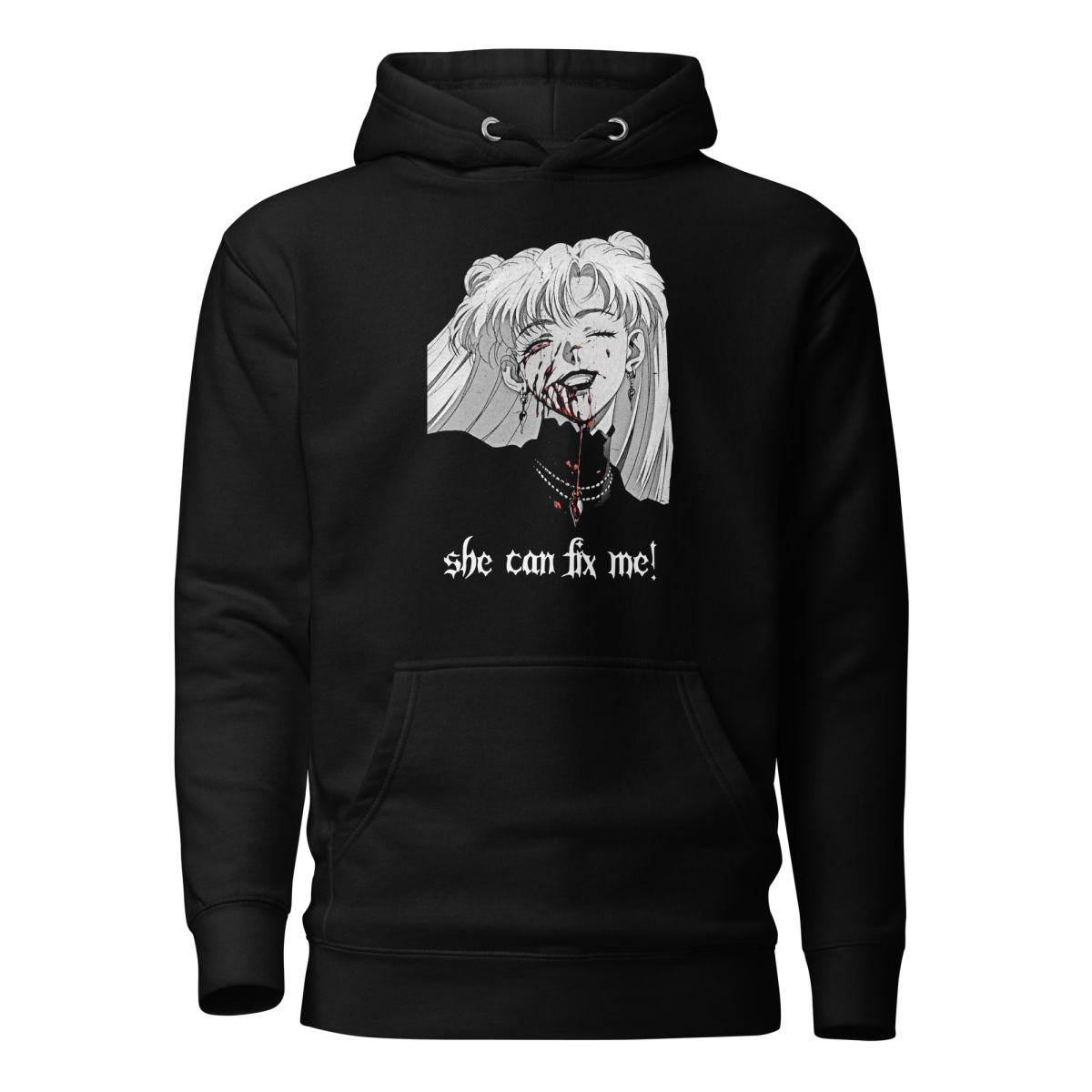 Nadia Vampire Lady "Fix Me" 2 - Unisex Hoodie - Brunirax Shop