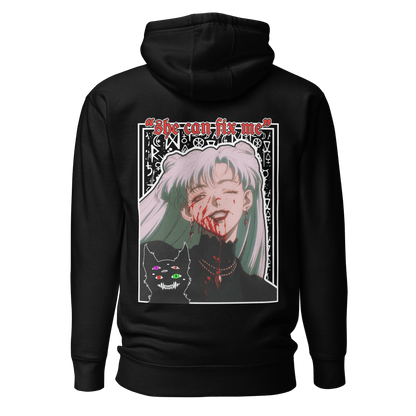 Nadia Vampire Lady "Fix Me" Front/Back Special - Hoodie - Brunirax Shop