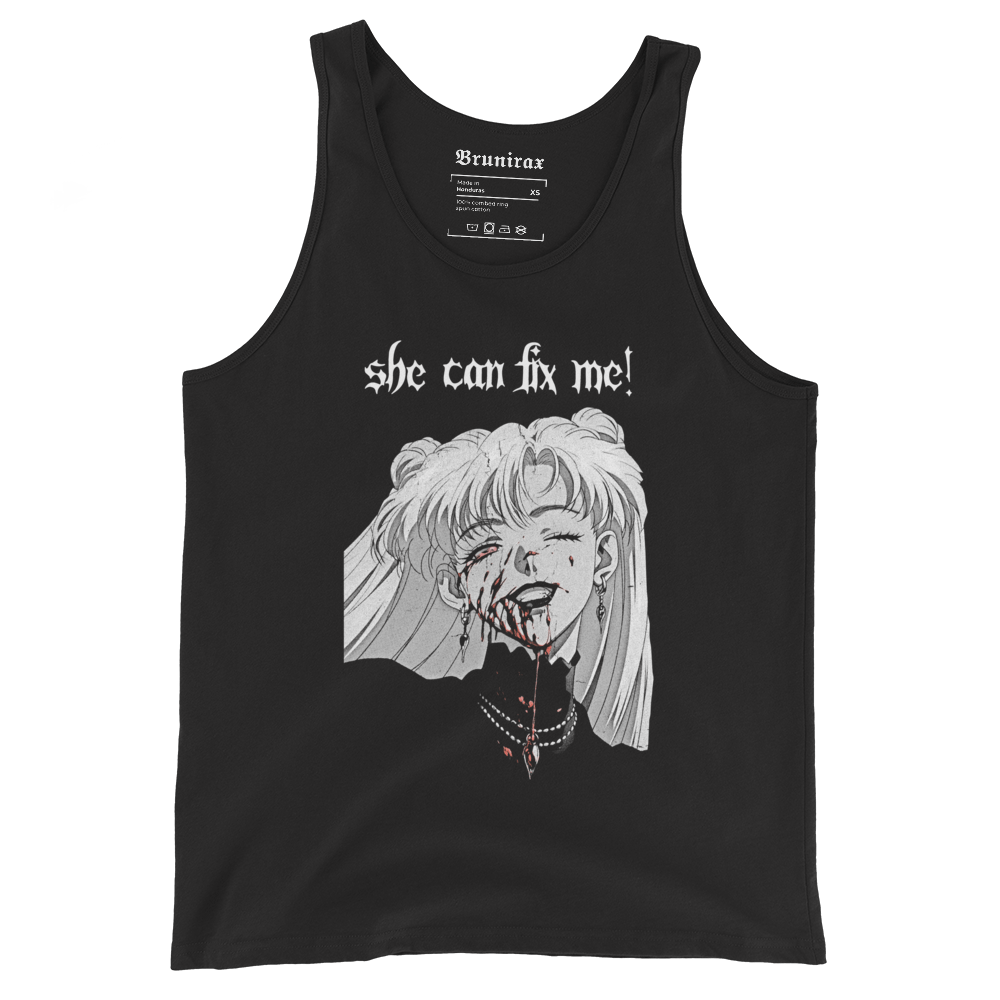 Nadia Vampire Lady "Fix Me" - Tank Top - Brunirax Shop