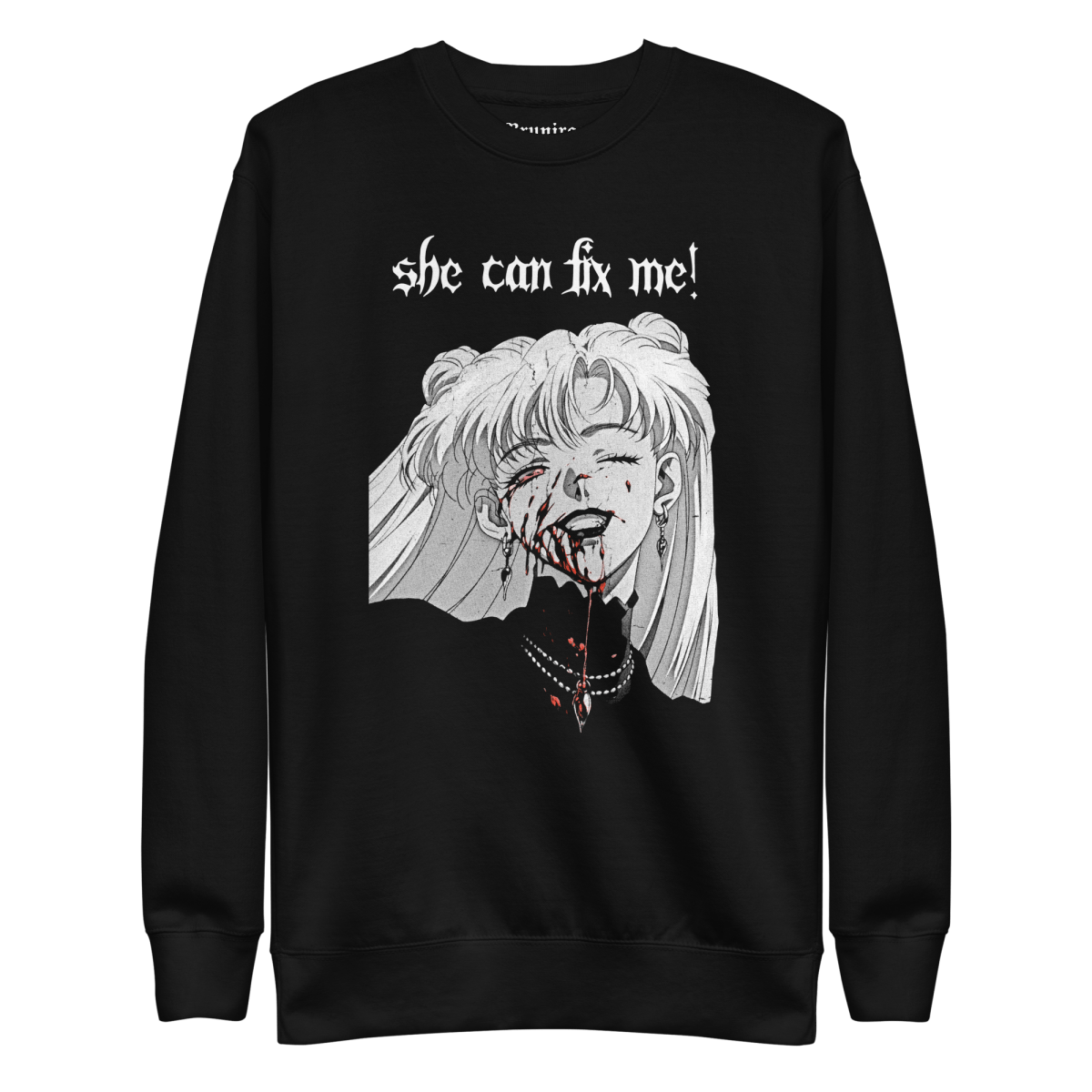 Nadia Vampire Lady "Fix Me" - Unisex Sweatshirt - Brunirax Shop