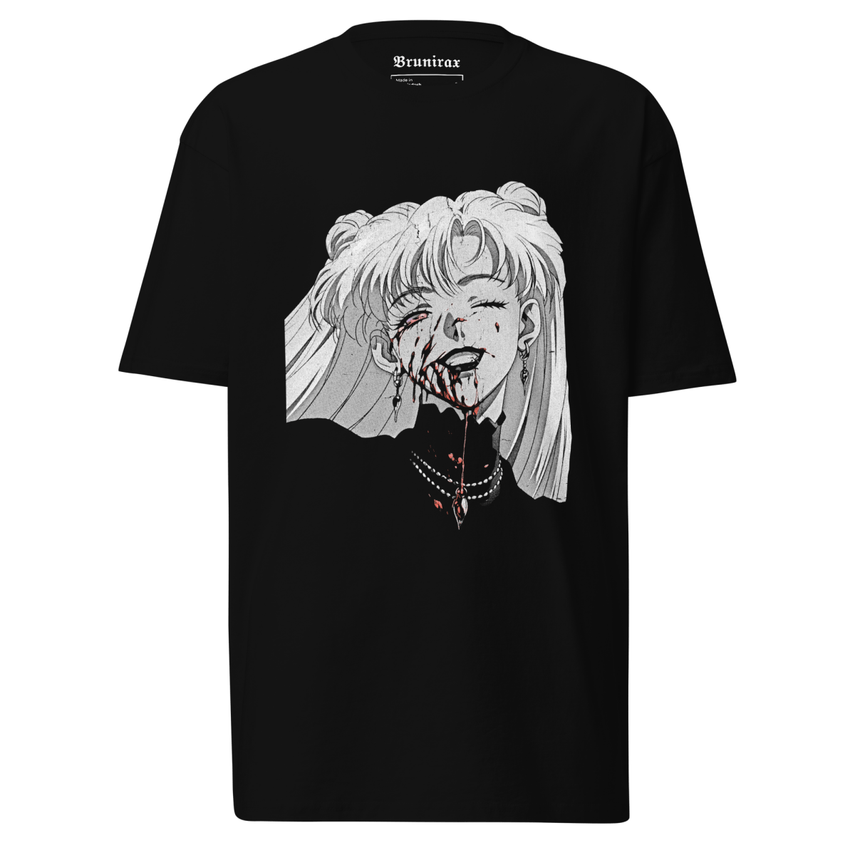 Nadia Vampire Lady - Premium Heavyweight 220g T-Shirt - Brunirax Shop