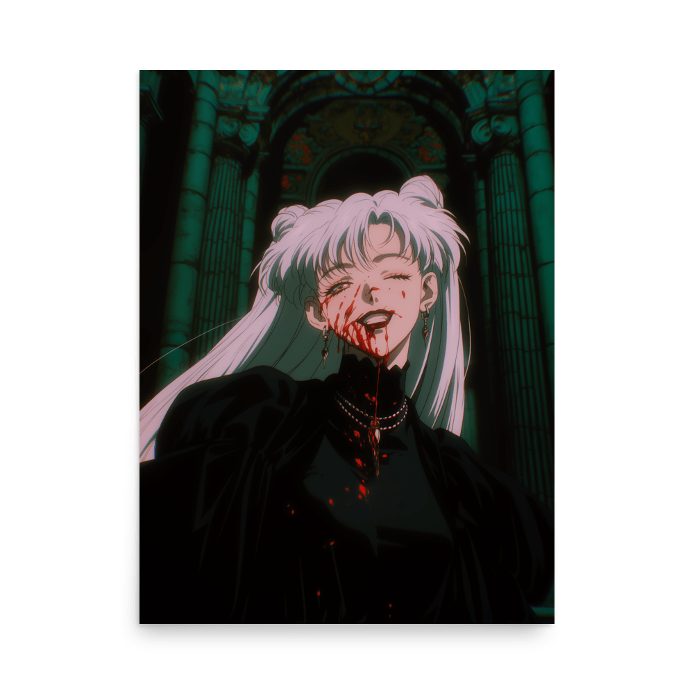 Nadia Vampire Lady Vertical - Poster - Brunirax Shop