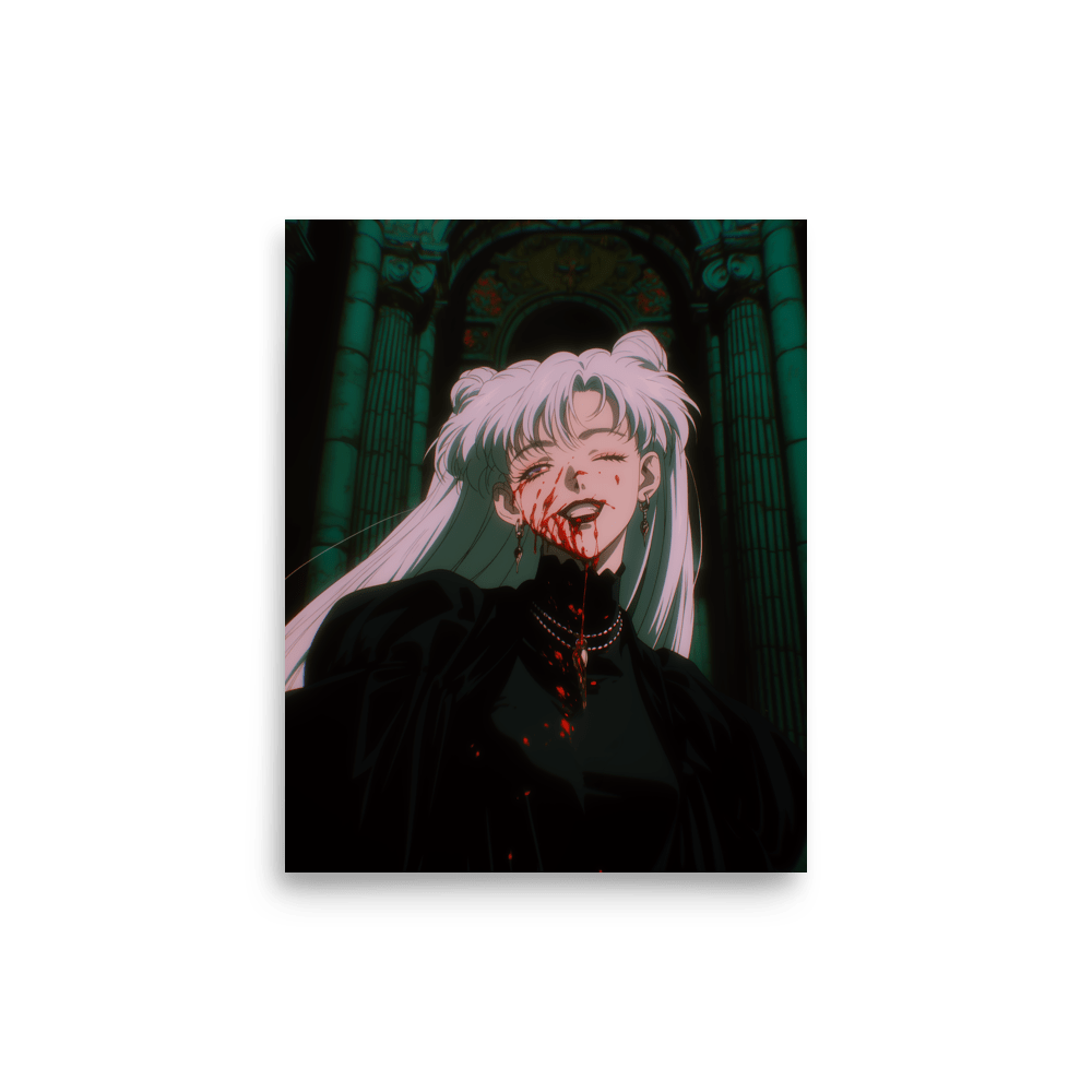 Nadia Vampire Lady Vertical - Poster - Brunirax Shop